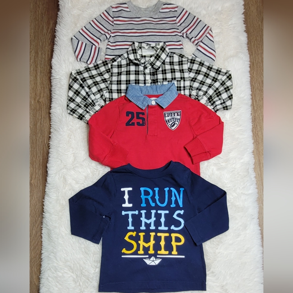 4 Toddler Shirts 💙